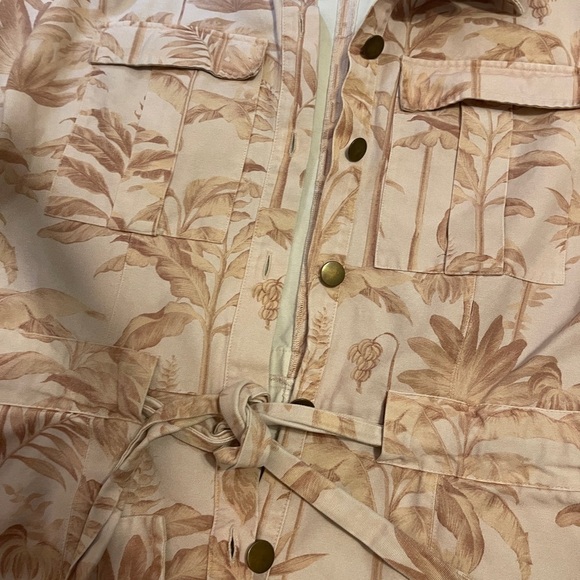 Ted Baker London Riiaana Romper size 2 Collared Button down quiet luxury - Picture 5 of 14